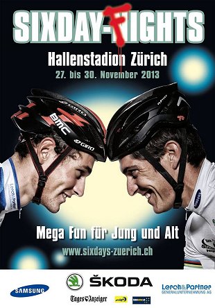 Photo: The 2013 Sixday-Nights Zurich is being held November 27-30. 
