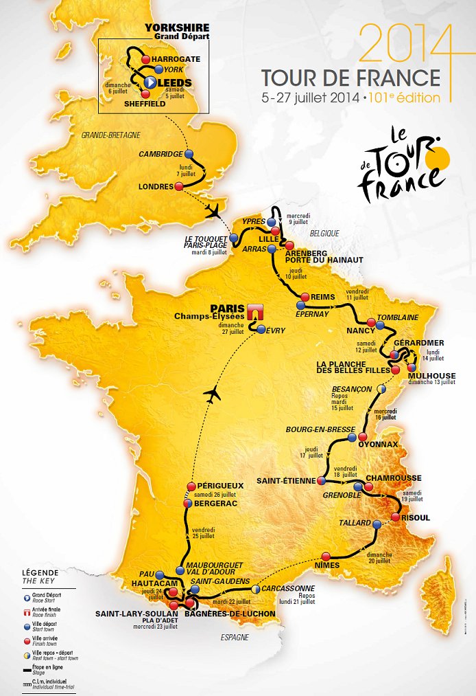 Photo: Before the Tour, Chris Froome, Alberto Contador and other TDF contenders will face off in the Criterium du Dauphine. 