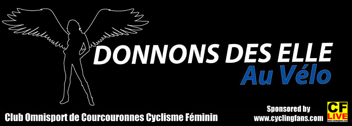 Photo: Donnons des Elle au vlo - cyclingfans.com Sponsors Women's Cycling Team. 