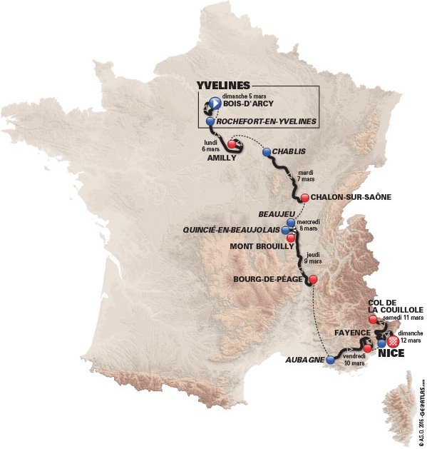 Thumbnail Credit (cyclingfans.com): 2017 Paris-Nice Route Map