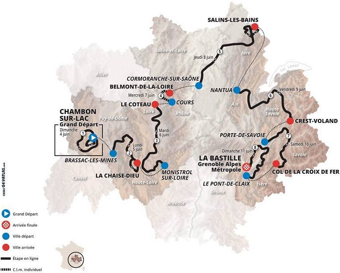 CRITÉRIUM DU DAUPHINÉ - MAILLOT