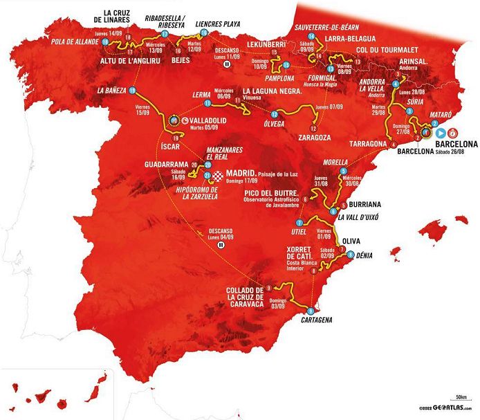 Vuelta A Espana 2024 Start List Dode Nadean