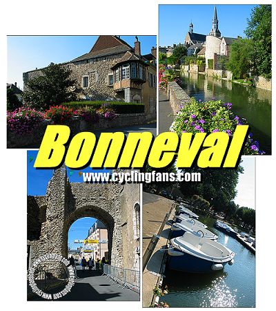 Photo: Longtime start town for the U23 Paris-Tours, the medieval town of Bonneval will see the start of the 2014 Elite Men Paris-Tours.
Copyright  2003 Pete Geyer/www.cyclingfans.com. 