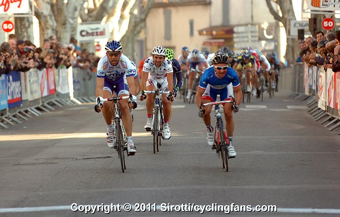 Laurent Mangel (Saur-Sojasun) and Thomas Voeckler (Team Europcar)